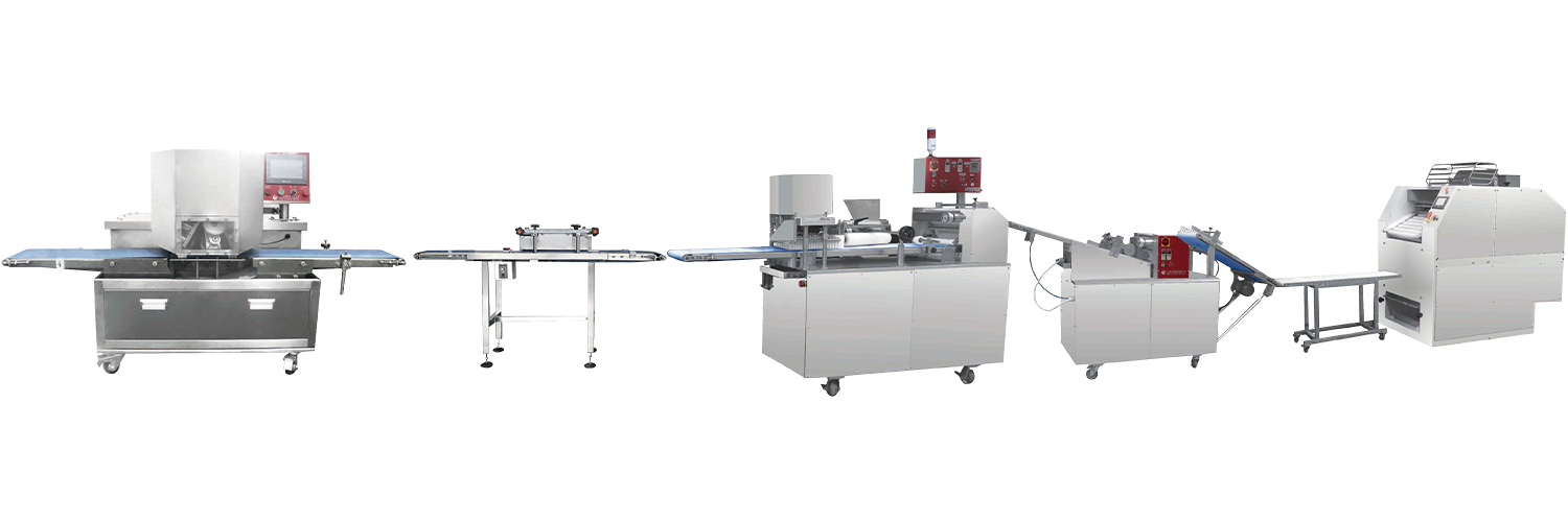 Linea di produzione del panino al vapore manuale